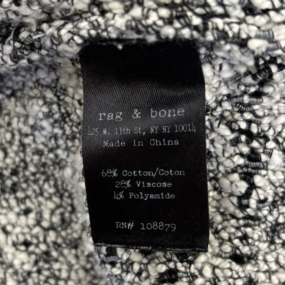 Rag & Bone Cotton Blend Boucle Knit Sweater - Picture 7 of 7